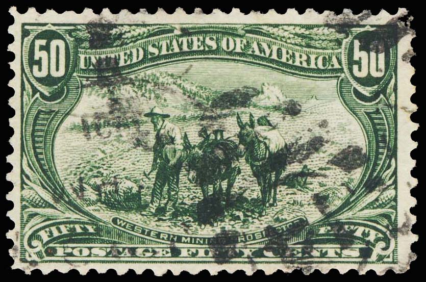 Lot 384 - Trans-Mississippi Issue united states stamps -  Michael E. Aldrich, Inc. Michael Aldrich Auctions Sale - 111
