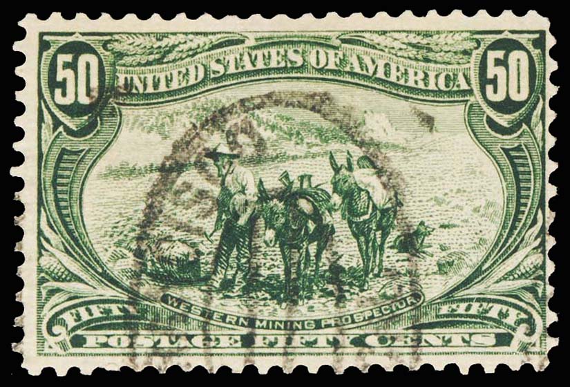 Lot 387 - Trans-Mississippi Issue united states stamps -  Michael E. Aldrich, Inc. Michael Aldrich Auctions Sale - 111