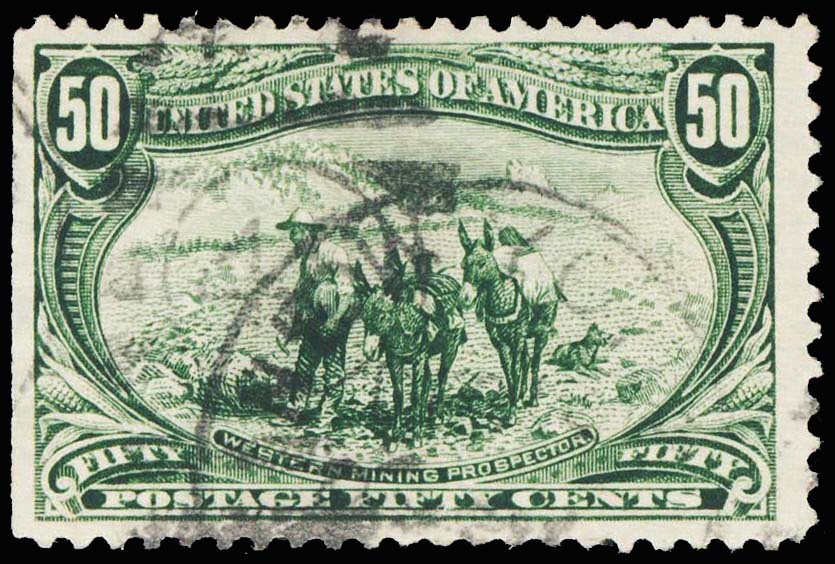 Lot 388 - Trans-Mississippi Issue united states stamps -  Michael E. Aldrich, Inc. Michael Aldrich Auctions Sale - 111