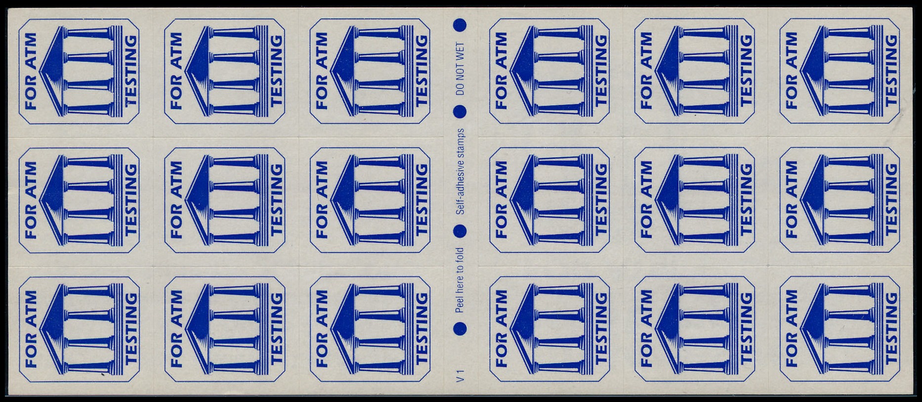 Lot 1691 - TEST COILS & BOOKLETS united states stamps -  Michael E. Aldrich, Inc. Michael Aldrich Auctions Sale - 111
