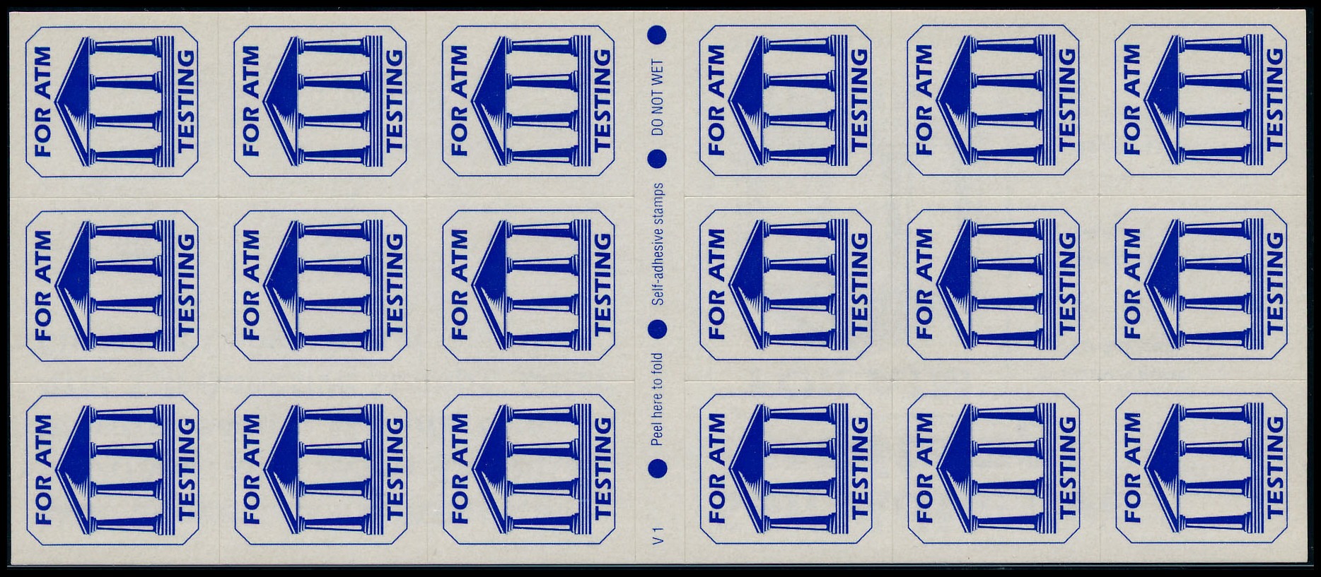 Lot 1692 - TEST COILS & BOOKLETS united states stamps -  Michael E. Aldrich, Inc. Michael Aldrich Auctions Sale - 111