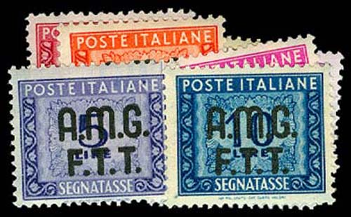 Lot 6025 - trieste united states stamps -  Michael E. Aldrich, Inc. Michael Aldrich Auctions Sale - 111