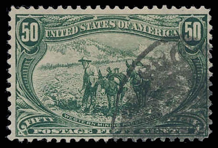 Lot 386 - Trans-Mississippi Issue united states stamps -  Michael E. Aldrich, Inc. Michael Aldrich Auctions Sale - 111