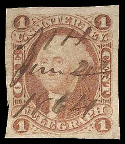 Lot 1821 - first issue united states stamps -  Michael E. Aldrich, Inc. Michael Aldrich Auctions Sale - 111